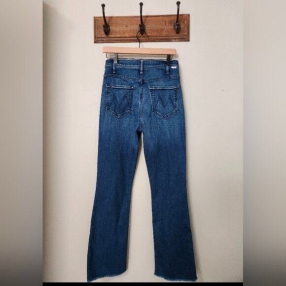 Mother Jeans The Hustler Flood Fray $268 Size 28 EXCELLENT CONDITION - Picture 6 of 10